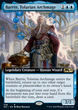 Barrin, Tolarian Archmage⁣ - Core 2021: Extras⁣ (Rare)⁣ [348]
