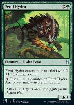 Feral Hydra⁣ - Jumpstart⁣ (Uncommon)⁣ [395]