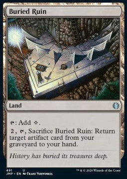 Buried Ruin⁣ - Jumpstart⁣ (Uncommon)⁣ [491]