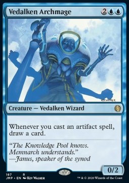 Vedalken Archmage⁣ - Jumpstart⁣ (Rare)⁣ [187]