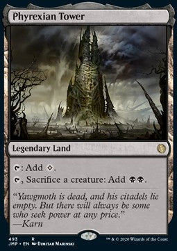 Phyrexian Tower⁣ - Jumpstart⁣ (Rare)⁣ [493]