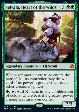 Selvala, Heart of the Wilds⁣ - Jumpstart⁣ (Mythic)⁣ [429]