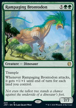 Rampaging Brontodon⁣ - Jumpstart⁣ (Rare)⁣ [423]