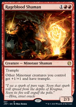 Rageblood Shaman⁣ - Jumpstart⁣ (Rare)⁣ [357]