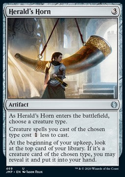 Herald's Horn⁣ - Jumpstart⁣ (Uncommon)⁣ [469]