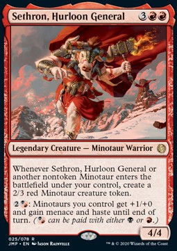 Sethron, Hurloon General⁣ - Jumpstart⁣ (Rare)⁣ [25]