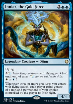 Inniaz, the Gale Force⁣ - Jumpstart⁣ (Rare)⁣ [12]