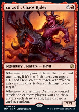 Zurzoth, Chaos Rider⁣ - Jumpstart⁣ (Rare)⁣ [27]