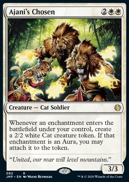 Ajani's Chosen - Jumpstart (Rare) [JMP-82]