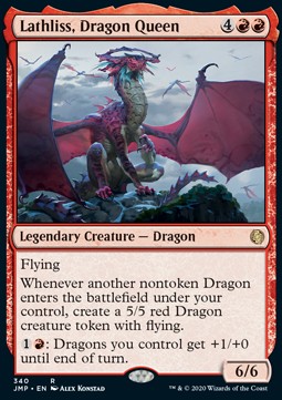 Lathliss, Dragon Queen⁣ - Jumpstart⁣ (Rare)⁣ [340]