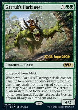 Garruk's Harbinger (V.2)⁣ - Core 2021: Promos⁣ (Rare)⁣ [185]