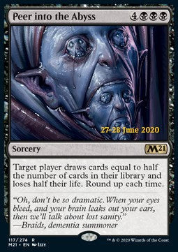 Peer into the Abyss (V.2)⁣ - Core 2021: Promos⁣ (Rare)⁣ [117]