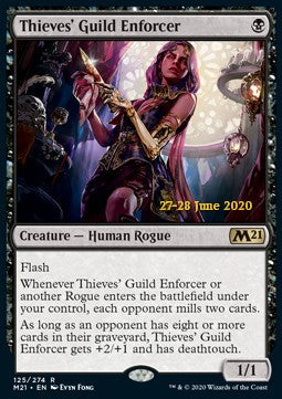 Thieves' Guild Enforcer (V.2)⁣ - Core 2021: Promos⁣ (Rare)⁣ [125]