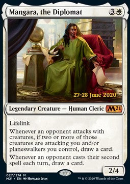 Mangara, the Diplomat (V.2)⁣ - Core 2021: Promos⁣ (Mythic)⁣ [27]