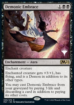 Demonic Embrace (V.1) - Core 2021: Promos (Rare) [PM21-95]