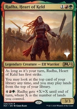Radha, Heart of Keld (V.1)⁣ - Core 2021: Promos⁣ (Rare)⁣ [224]