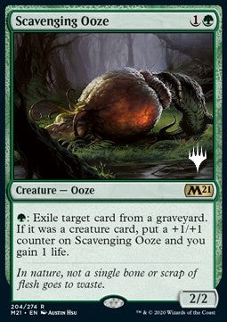 Scavenging Ooze (V.1)⁣ - Core 2021: Promos⁣ (Rare)⁣ [204]