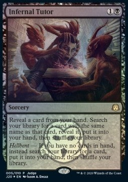 Infernal Tutor⁣ - Judge Rewards Promos⁣ (Rare)