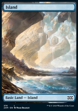 Island (V.2)⁣ - Double Masters: Extras⁣ (Land)⁣ [376]