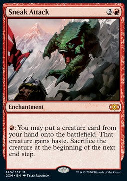 Sneak Attack⁣ - Double Masters⁣ (Mythic)⁣ [145]