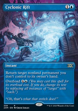 Cyclonic Rift⁣ - Double Masters: Extras⁣ (Rare)⁣ [339]