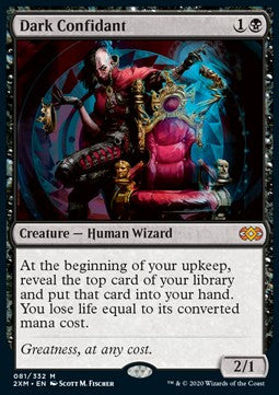 Dark Confidant⁣ - Double Masters⁣ (Mythic)⁣ [81]