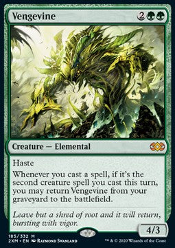 Vengevine⁣ - Double Masters⁣ (Mythic)⁣ [185]