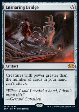 Ensnaring Bridge⁣ - Double Masters⁣ (Mythic)⁣ [253]