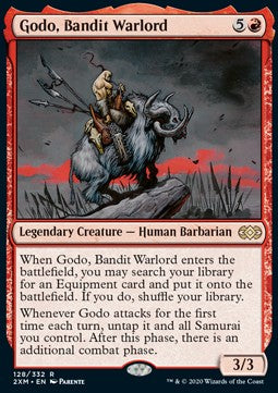 Godo, Bandit Warlord⁣ - Double Masters⁣ (Rare)⁣ [128]