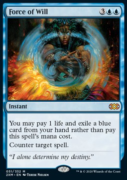 Force of Will⁣ - Double Masters⁣ (Mythic)⁣ [51]