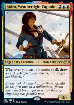 Jhoira, Weatherlight Captain⁣ - Double Masters⁣ (Rare)⁣ [203]