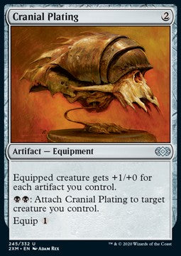 Cranial Plating⁣ - Double Masters⁣ (Uncommon)⁣ [245]