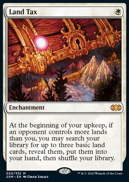 Land Tax⁣ - Double Masters⁣ (Mythic)⁣ [20]