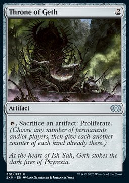 Throne of Geth⁣ - Double Masters⁣ (Uncommon)⁣ [301]