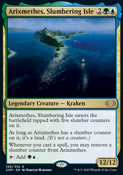Arixmethes, Slumbering Isle⁣ - Double Masters⁣ (Rare)⁣ [189]
