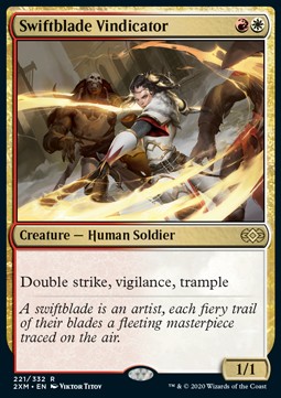 Swiftblade Vindicator⁣ - Double Masters⁣ (Rare)⁣ [221]