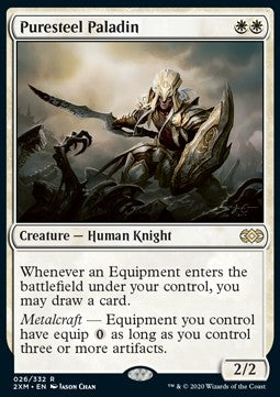 Puresteel Paladin⁣ - Double Masters⁣ (Rare)⁣ [26]
