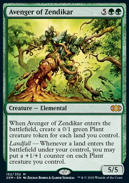 Avenger of Zendikar⁣ - Double Masters⁣ (Mythic)⁣ [152]