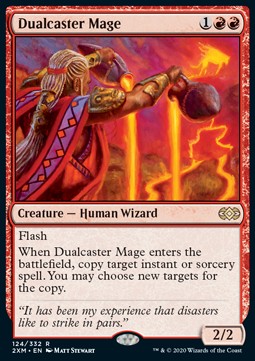 Dualcaster Mage⁣ - Double Masters⁣ (Rare)⁣ [124]