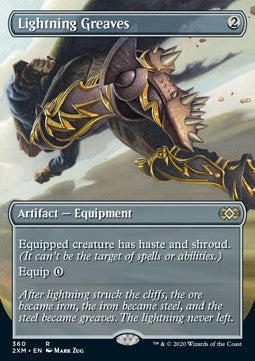 Lightning Greaves⁣ - Double Masters: Extras⁣ (Rare)⁣ [360]