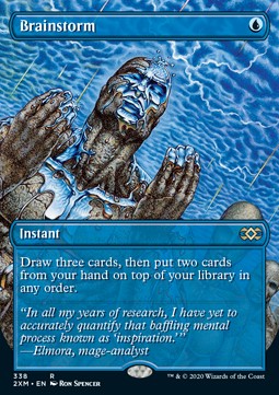 Brainstorm⁣ - Double Masters: Extras⁣ (Rare)⁣ [338]