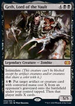 Geth, Lord of the Vault⁣ - Double Masters⁣ (Mythic)⁣ [94]