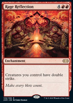 Rage Reflection⁣ - Double Masters⁣ (Rare)⁣ [139]