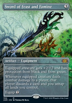 Sword of Feast and Famine⁣ - Double Masters: Extras⁣ (Mythic)⁣ [364]