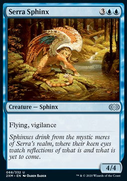 Serra Sphinx⁣ - Double Masters⁣ (Uncommon)⁣ [68]