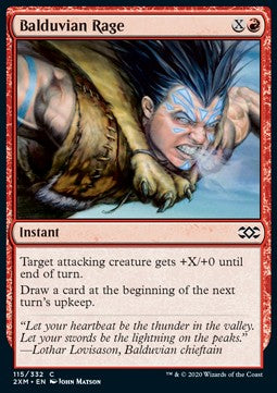 Balduvian Rage⁣ - Double Masters⁣ (Common)⁣ [115]