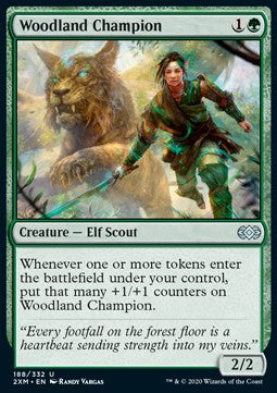 Woodland Champion⁣ - Double Masters⁣ (Uncommon)⁣ [188]