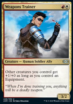Weapons Trainer⁣ - Double Masters⁣ (Uncommon)⁣ [228]