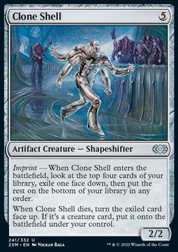 Clone Shell⁣ - Double Masters⁣ (Uncommon)⁣ [241]