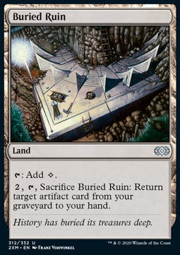 Buried Ruin⁣ - Double Masters⁣ (Uncommon)⁣ [312]